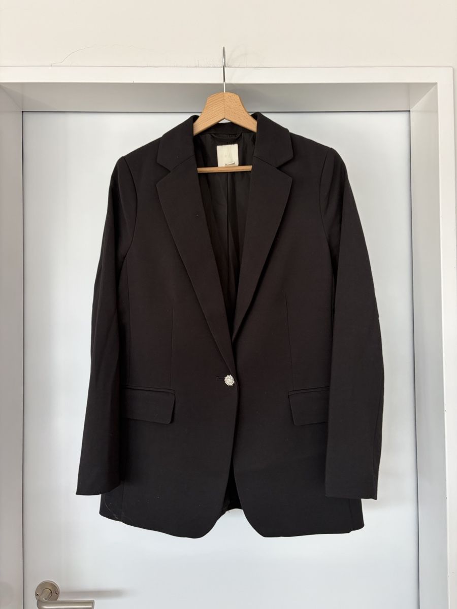 H&M Giacche: Blazer schwarz Damen Grösse 38 – Usato da Zürich venduto da Ambrette9