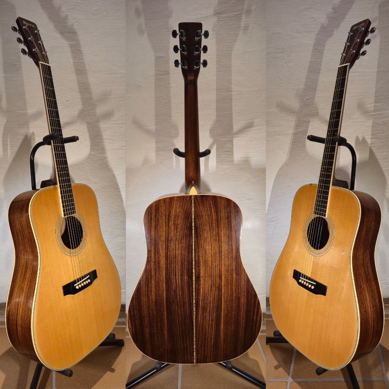 Musikinstrumente: Western Gitarre Morris WE-603 mit Pickup – Gebraucht aus Winterthur von NorrSydGuitars 2