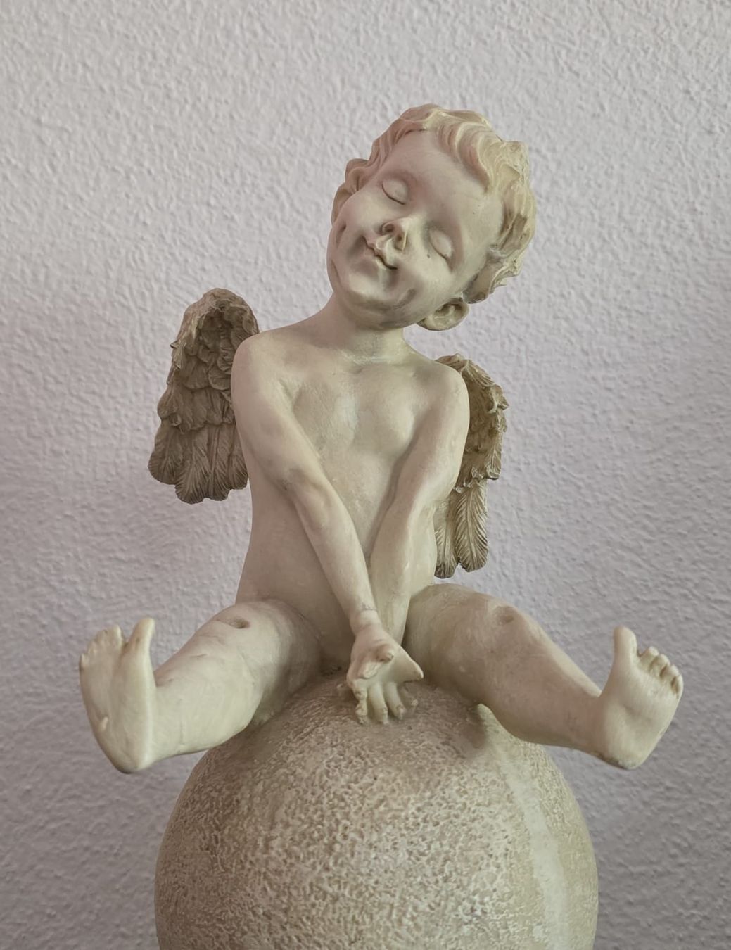 Tutte le decorazioni: Deko Engel Figur Skulptur auf Kugel – Usato da Rheinsulz venduto da Dred 1