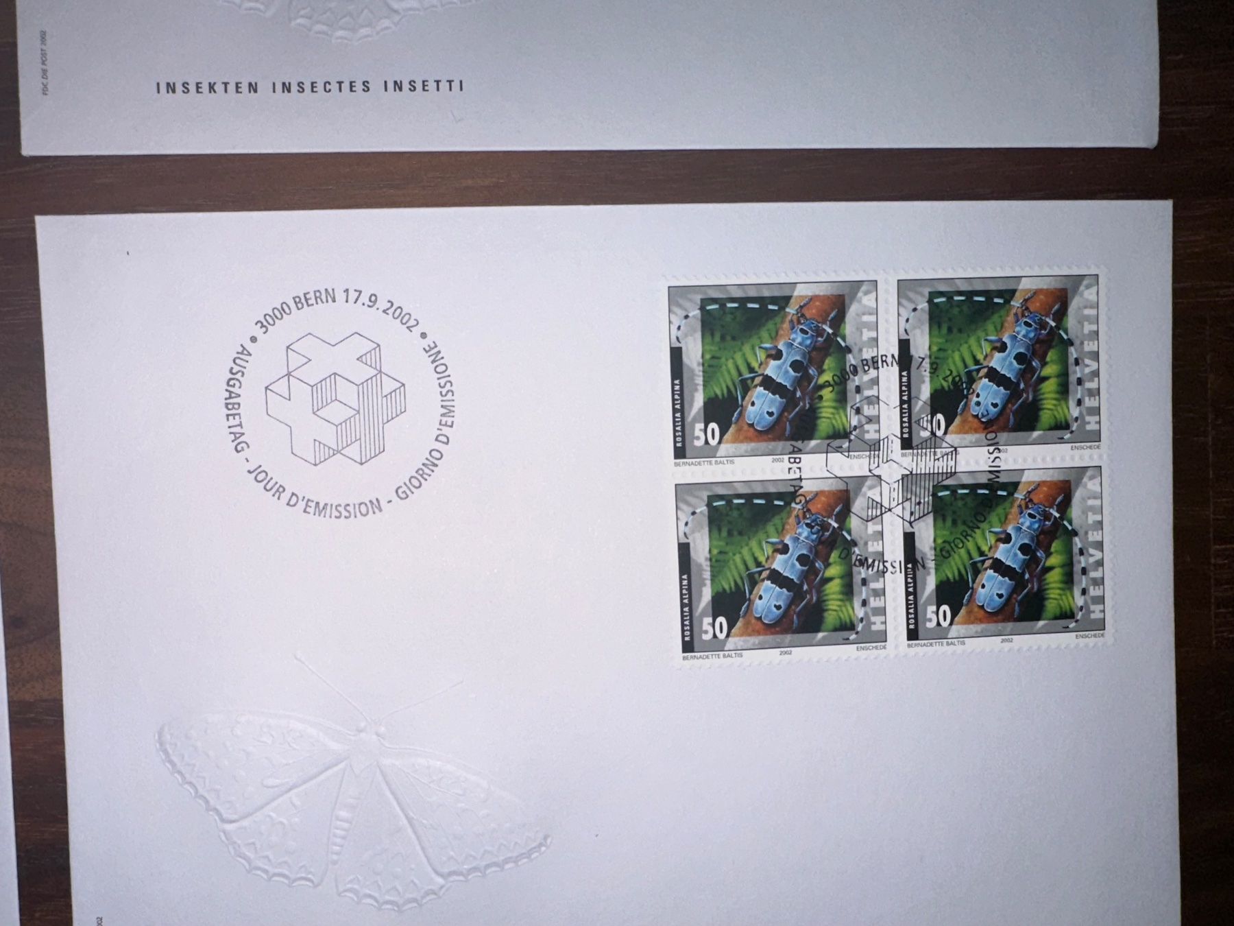 Tutti i francobolli: Set 2002 FDC Ersttagsumschlag – Usato da Stettfurt venduto da 2442 4