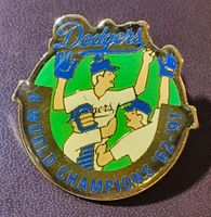 S586 - Pin L.A. Dodgers 4. World Champions 1962 - 1991