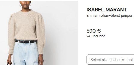 Isabel Marant Pullover & Sweatshirts: Isabel Marant Pullover Pull .M – Gebraucht aus Collonges von Auganien 4