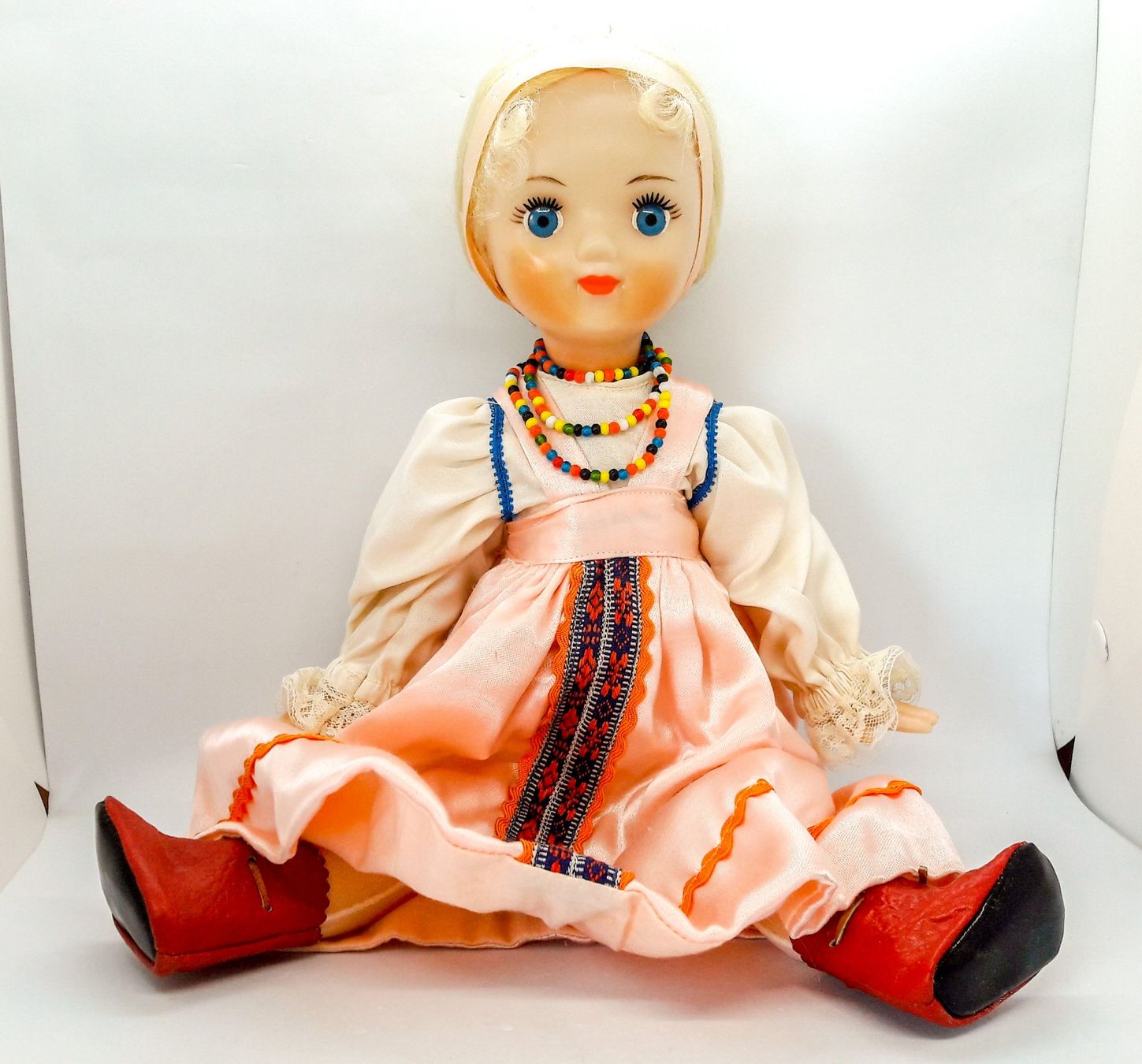 Bambole: Lenigruschka Soviet Doll Puppe poupée URSS Russie 40cm – Usato da Tavannes venduto da Brocashop 1