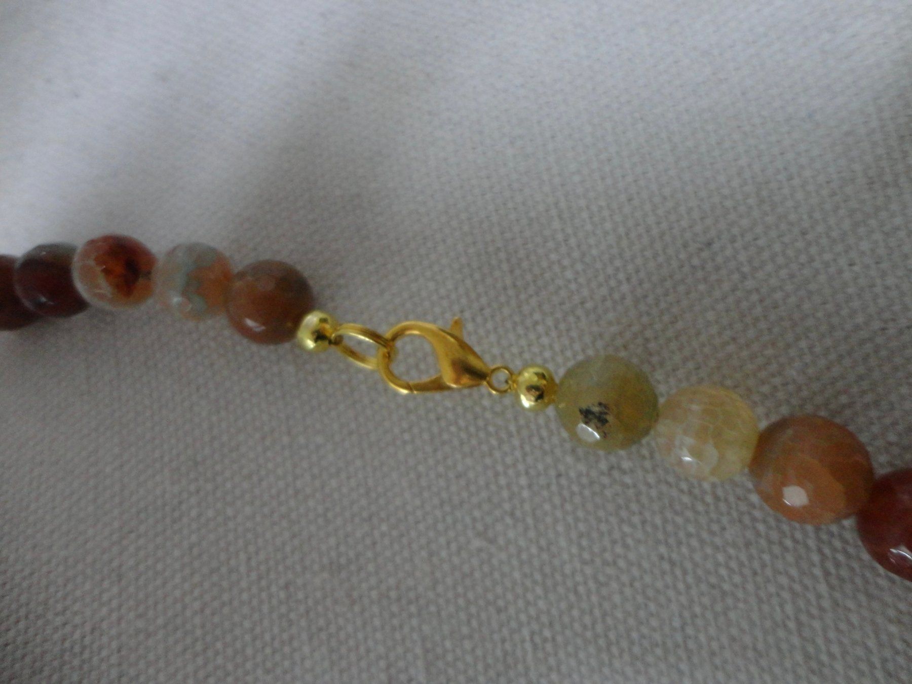Catenine: Halskette Achat, Holz. – Nuovo (secondo la descrizione) da Biberist venduto da tl-schmuck 4