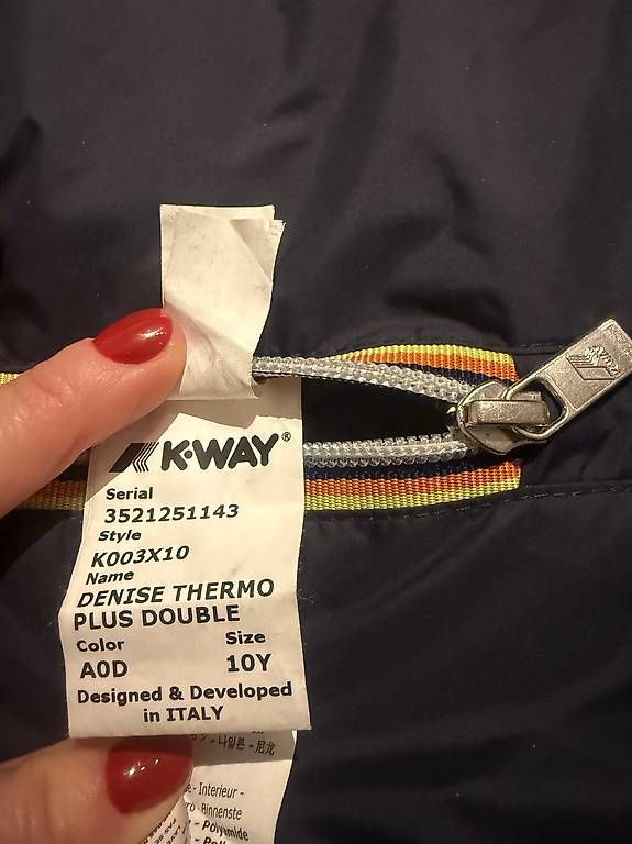 Jacken & Mäntel: Giacca lunga K Way bimba 10 anni – Gebraucht aus Paradiso von tir_2mpx 4