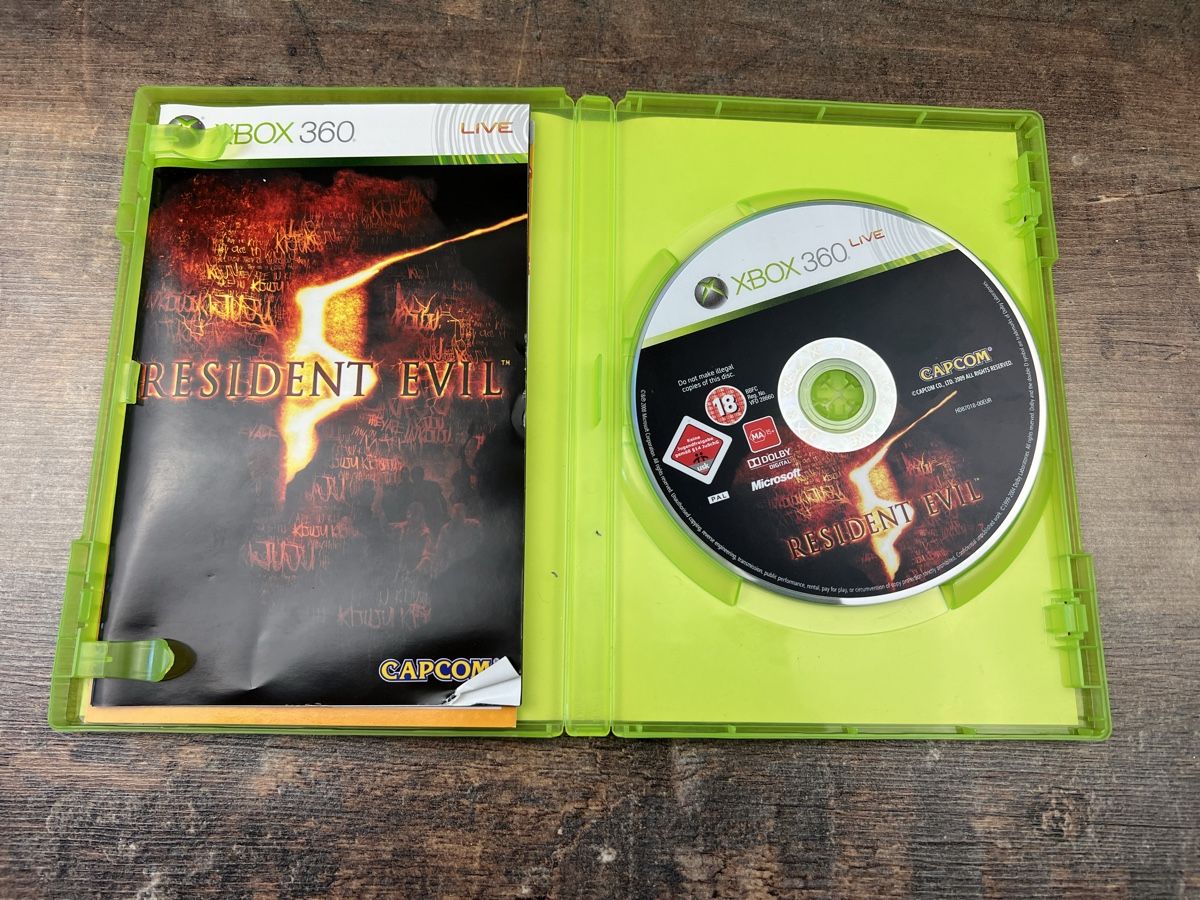 Spiele: Resident Evil 5 Xbox 360 Spiel – Gebraucht aus Hallau von R.R.91 2