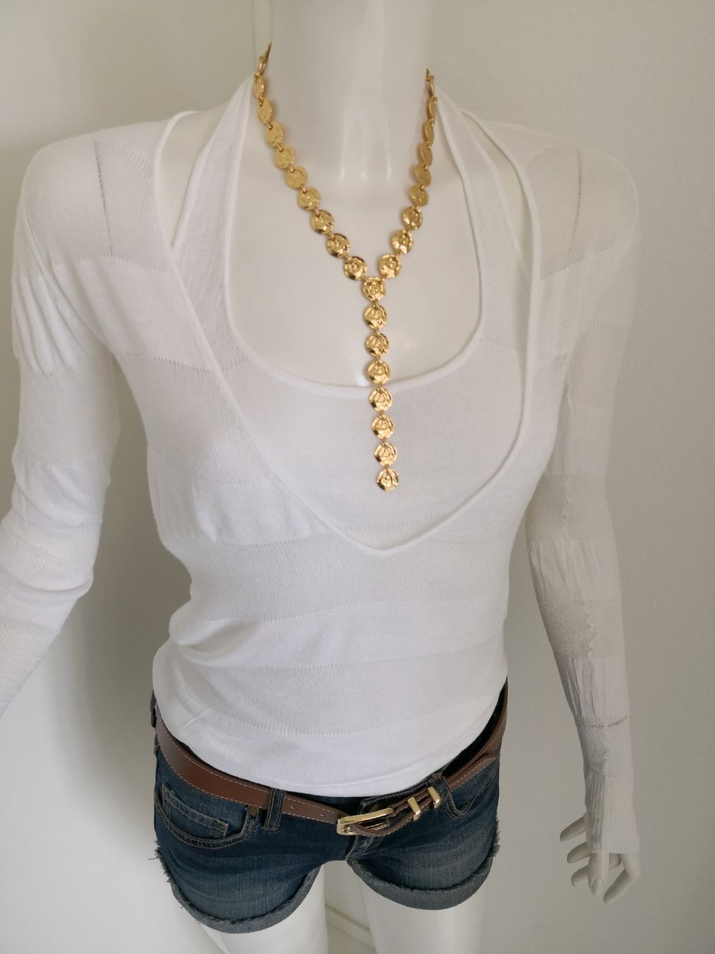 Mango Maglioni & Felpe: 🤩MANGO STRICK-TOP-PULLOVER WEISS – Nuovo (secondo la descrizione) da Olten venduto da Naja-Twins-Twins 5
