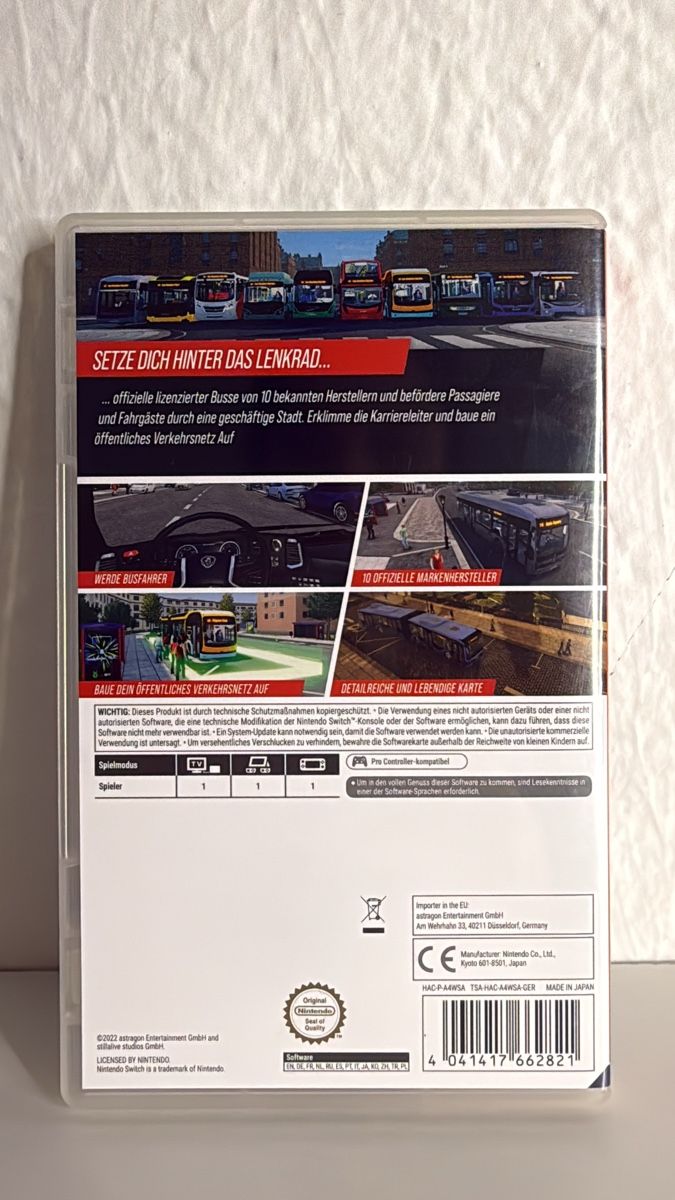Nintendo Giochi: Bus Simulator 21 - Nintendo Switch Game 🚌 – Usato da Ehrendingen venduto da bubulence 2