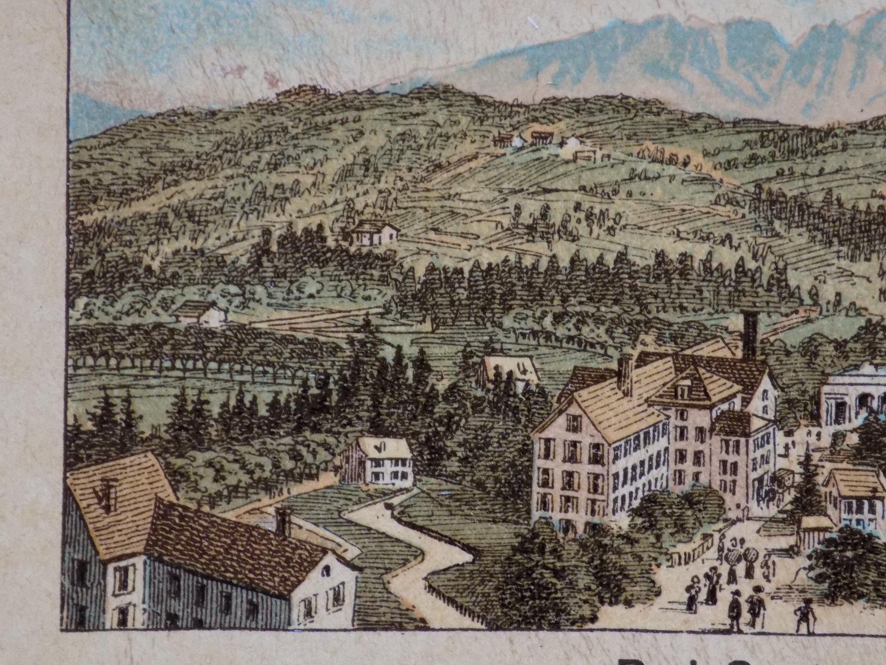 Gravures: Bad Gonten Appenzell – D'occasion à Risch par Rischli15 8