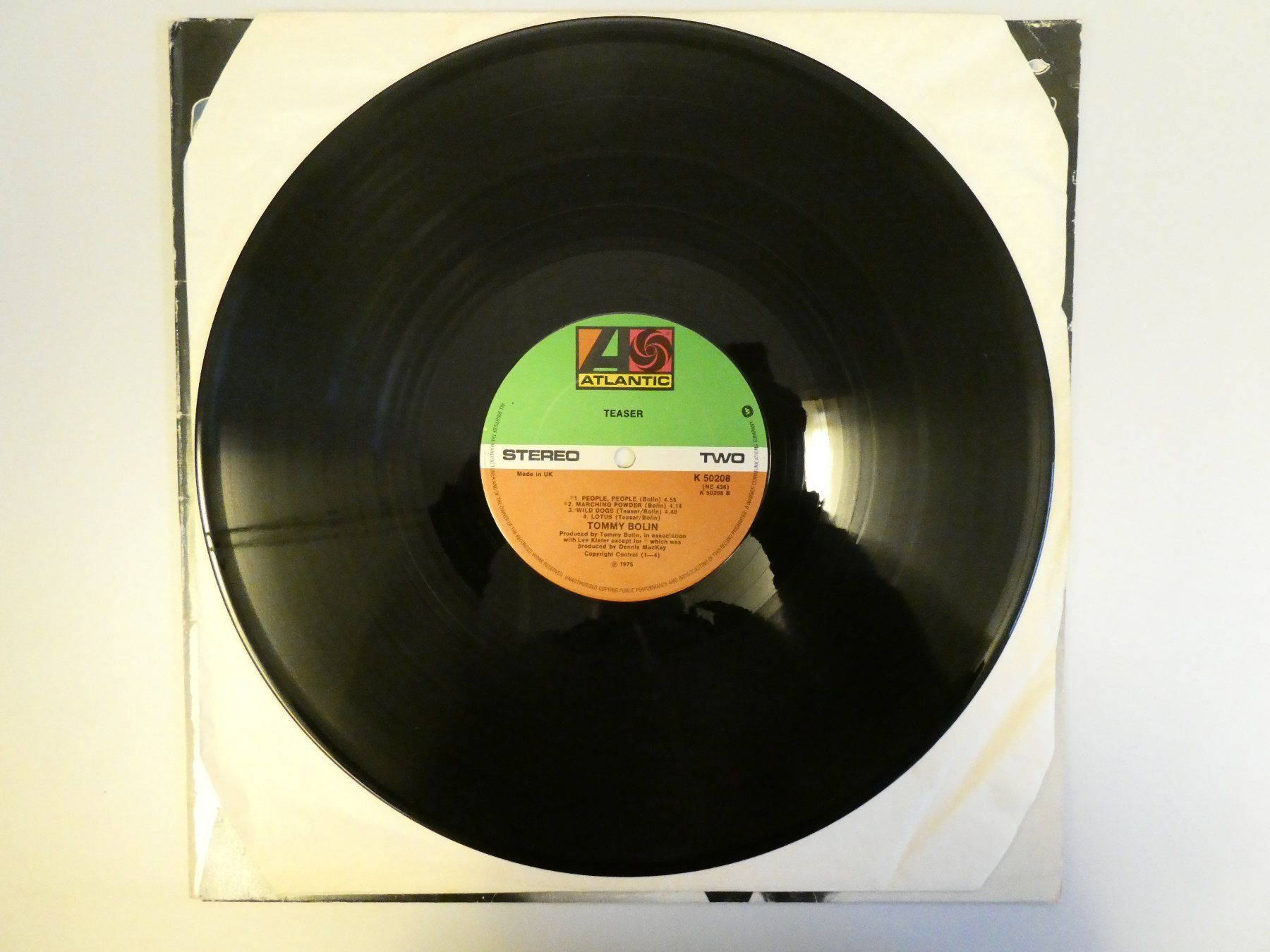 Dischi in vinile: LP "Tommy Bolin - Teaser" (~VG) – Usato da Münchenstein venduto da tsp01 4