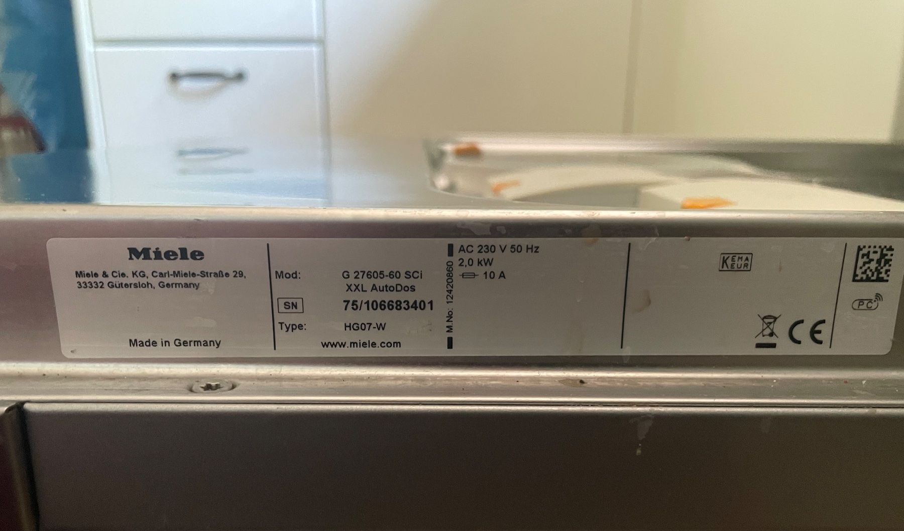 Miele Geschirrspüler: Geschirrspülmaschine – Gebraucht aus Bern von fabbiever 4