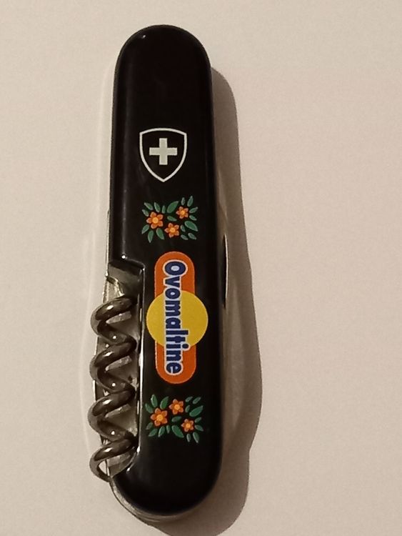 Victorinox,Sackmesser,Ovomaltine,Altes Wappen ,black (Gebraucht) in ...