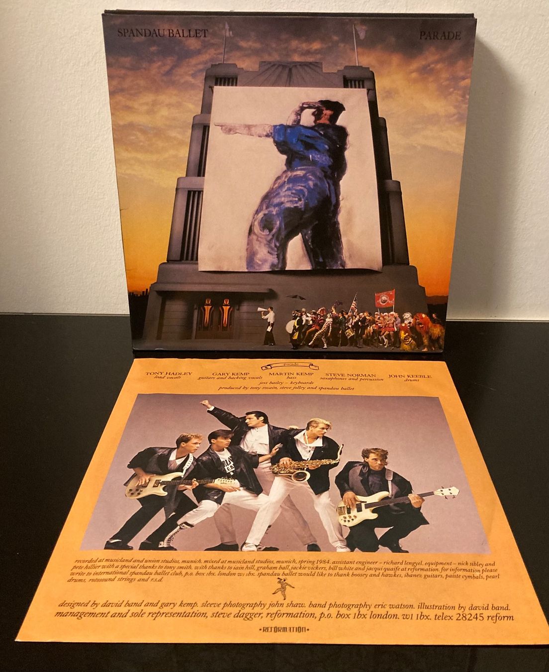 Dischi in vinile: Spandau Ballet - Parade LP °1984° – Usato da Wettingen venduto da 12.Zoll.Vinyl 3