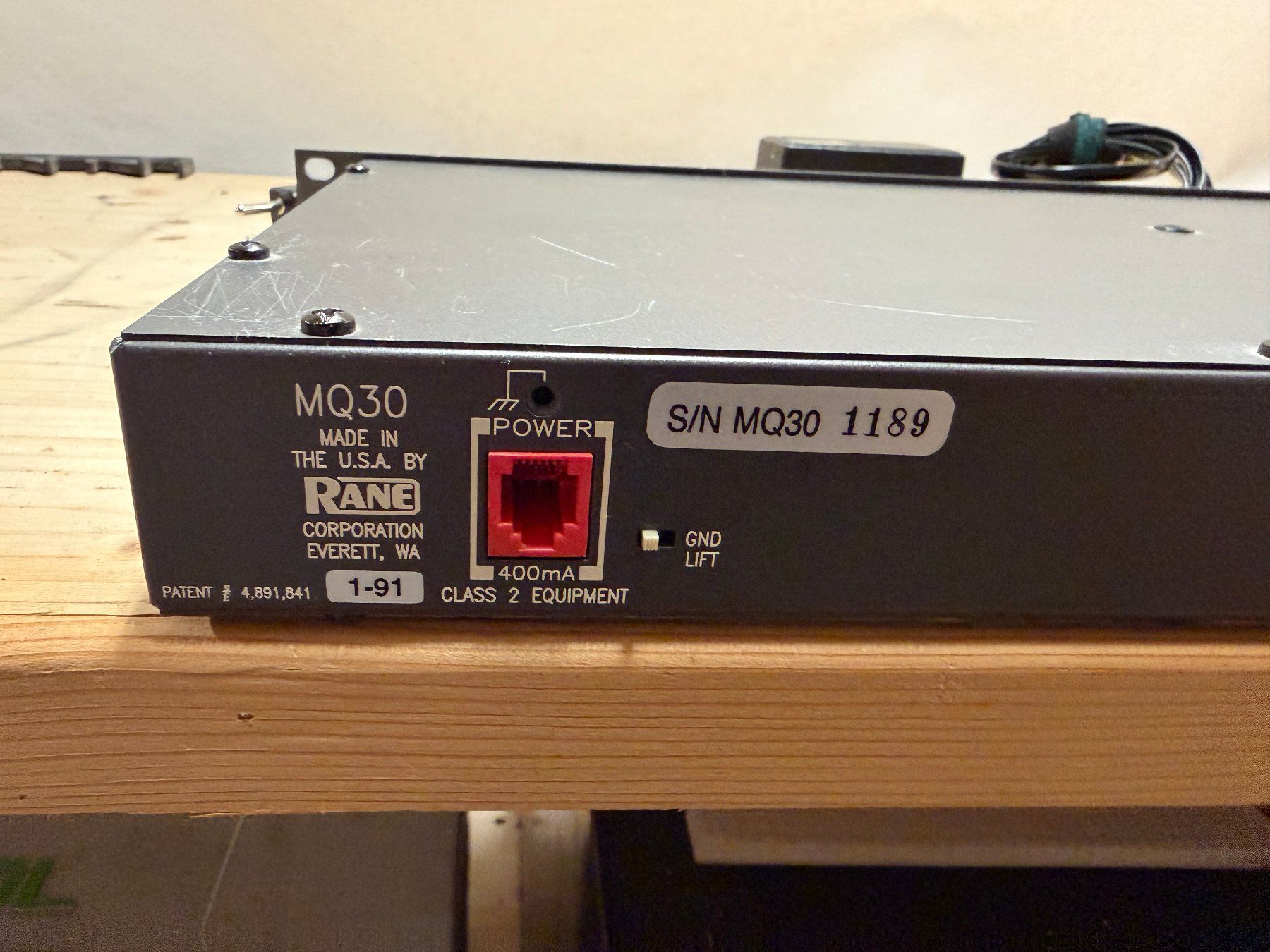 Rane Equalizzatori: Equalizer Rane MQ 30 graphic – Usato da Leysin venduto da velatara 6