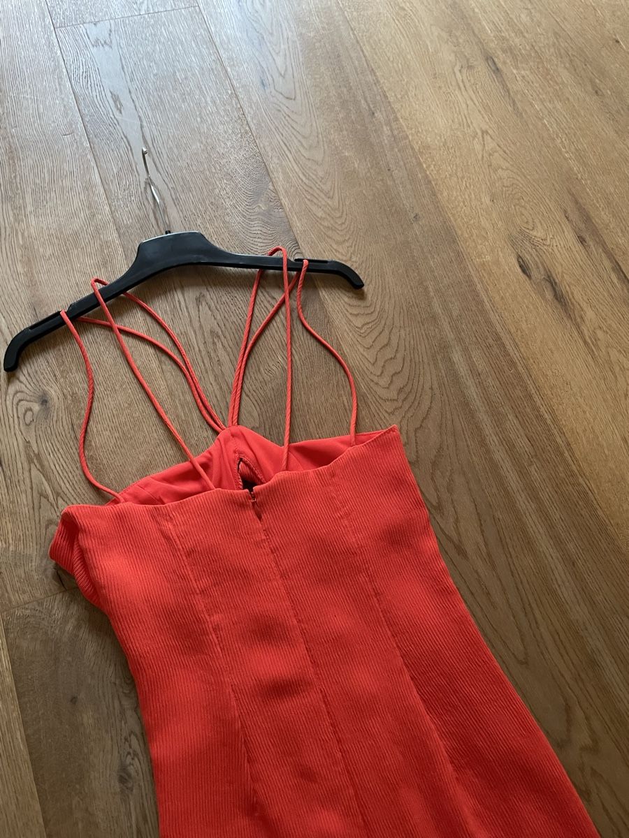 Vestiti: STAUD orange maxi dress – Nuovo (secondo la descrizione) da Zürich venduto da mlm_h9qj 5