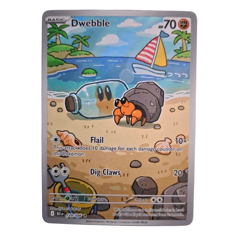 Dwebble Illustration Rare SV129/086 Pokémon NM (Gebraucht) in Genève ...