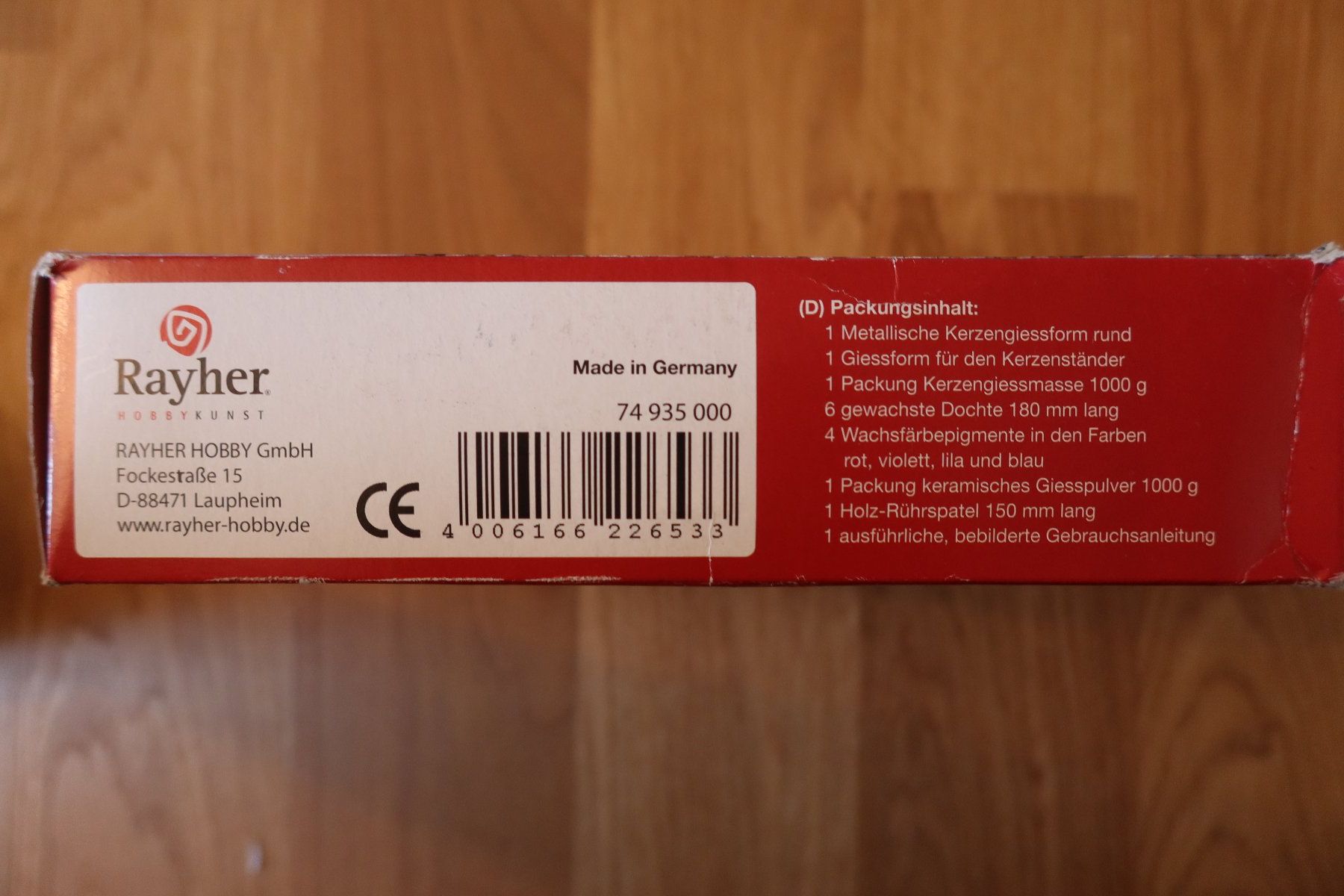 Rayher Kits de loisir créatif: Rayher Scheibenkerzen Bastelset – Neuf avec emballage d'origine à Kilchberg ZH par and_y5q6 2