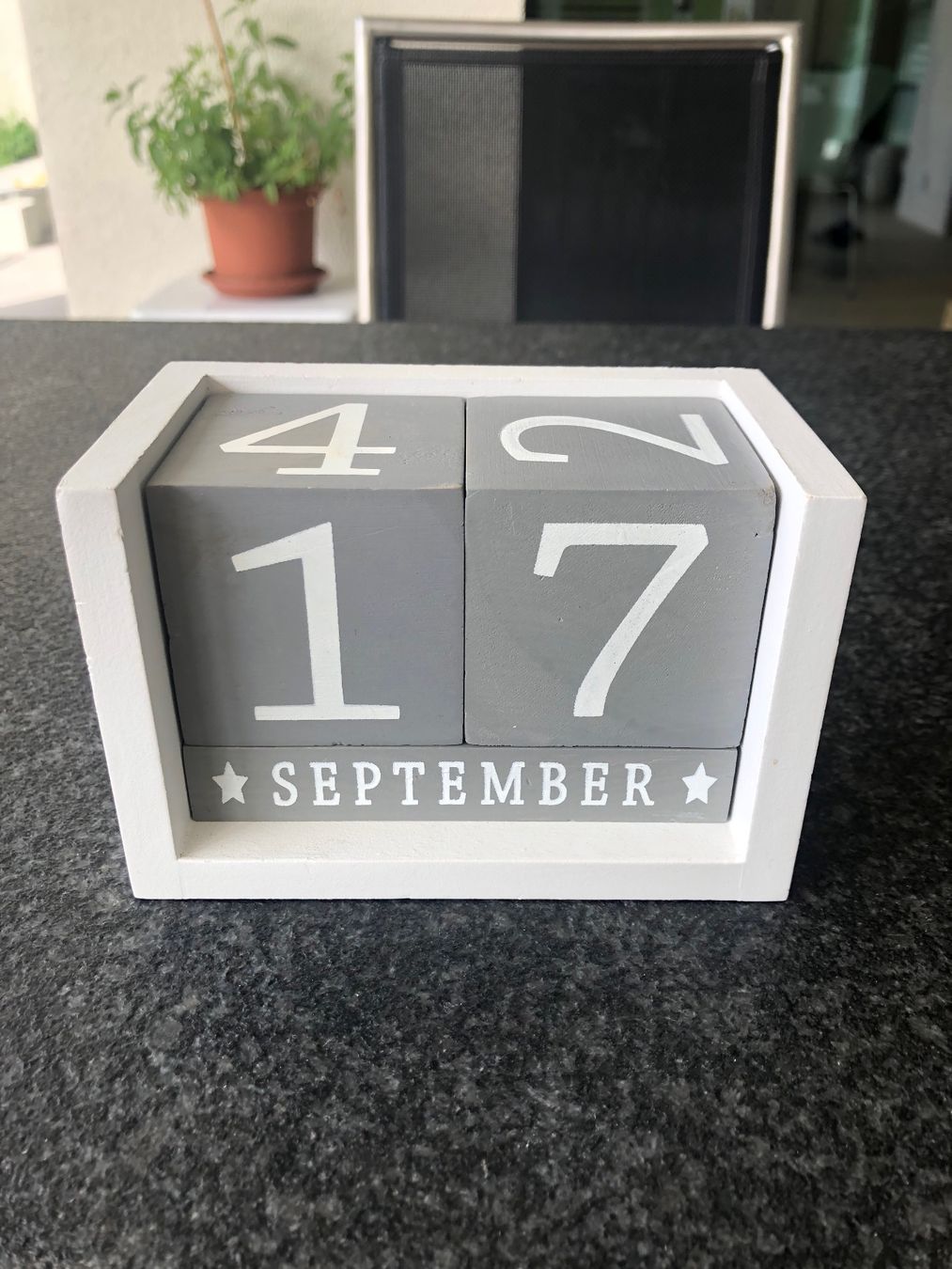 Calendari: Kalender mit Holzwürfeln – Nuovo (secondo la descrizione) da Schlossrued venduto da Meier-Al