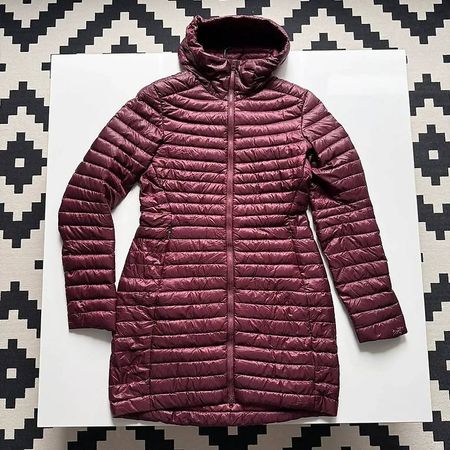 Arcteryx Nuri Daunenjacke G. M bordeaux Top Zustand