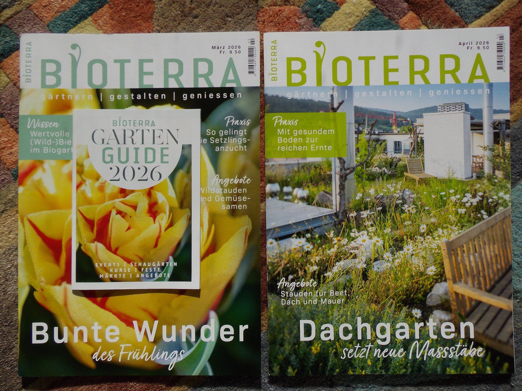 Zeitschriften & Magazine: 2x Bioterra März und April 2026 – Gebraucht aus Uster von urs_75by