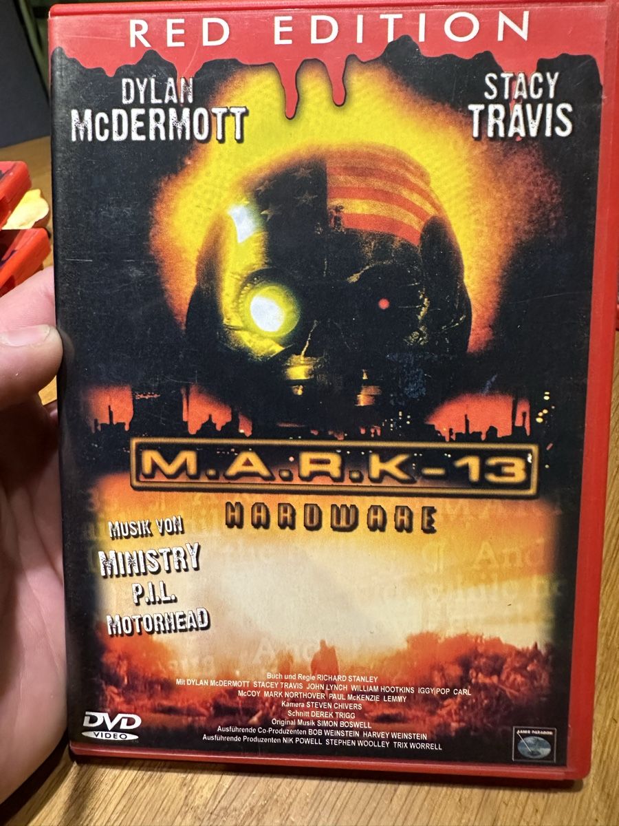Tutti i DVDs: M.A.R.K -13 hardware Red Edition DVD – Usato da Benken ZH venduto da Audi-erich