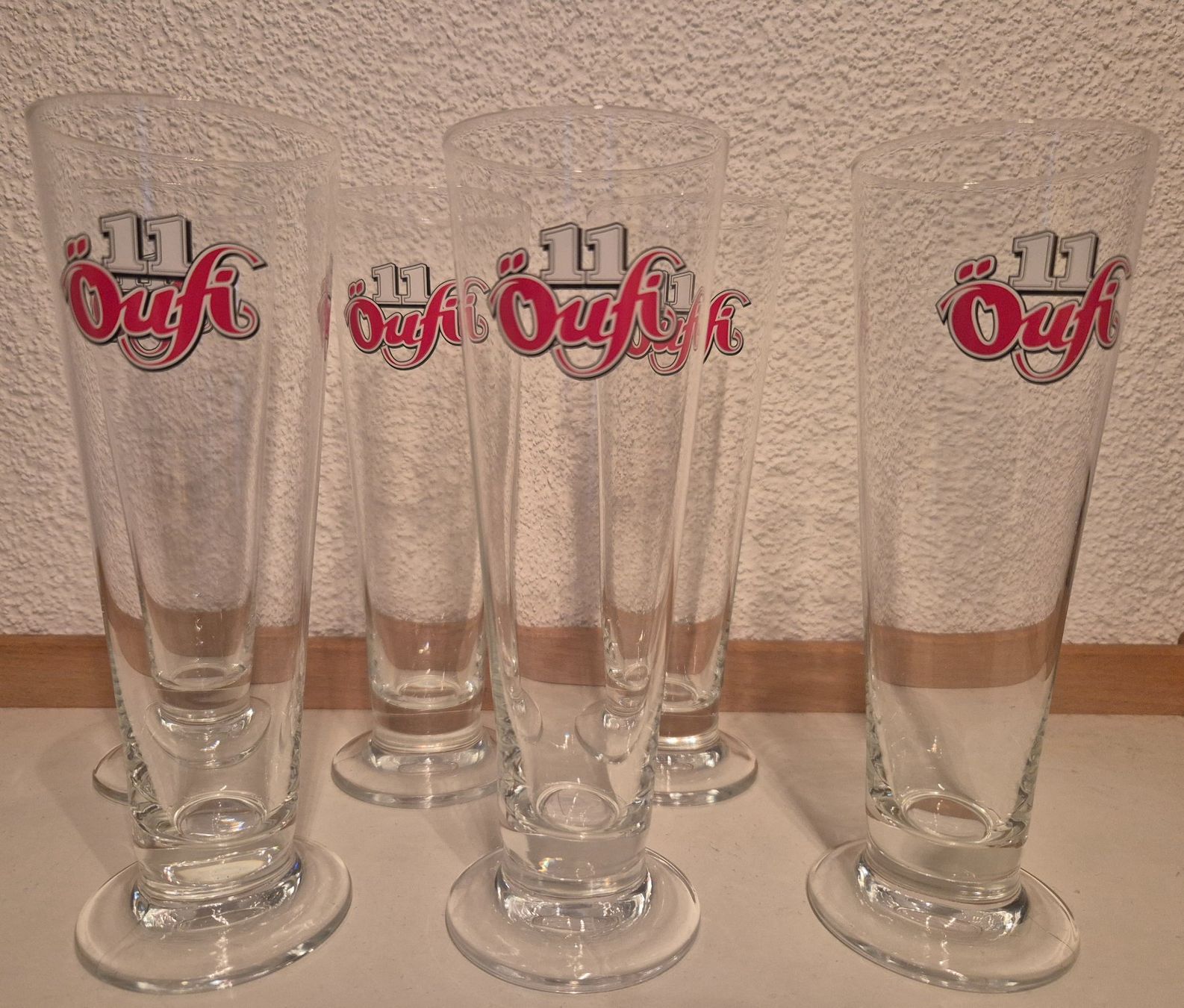 Bicchieri: 6 Öufi Stangen-Biergläser 2cl – Usato da Wiler b. Utzenstorf venduto da ryan81 1