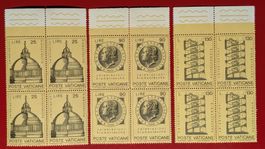 VATIKAN BRAMANTE TREPPE KUPPEL ST PETER VIERERBLOCK 1972**