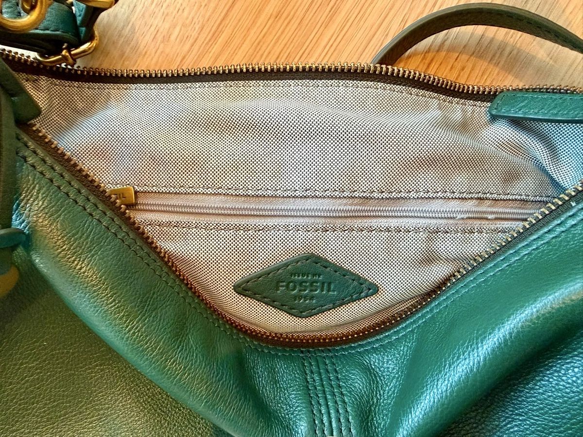 Fossil Taschen für Damen: Fossil Handtasche Grün – Gebraucht aus Wettswil von Genoud 1