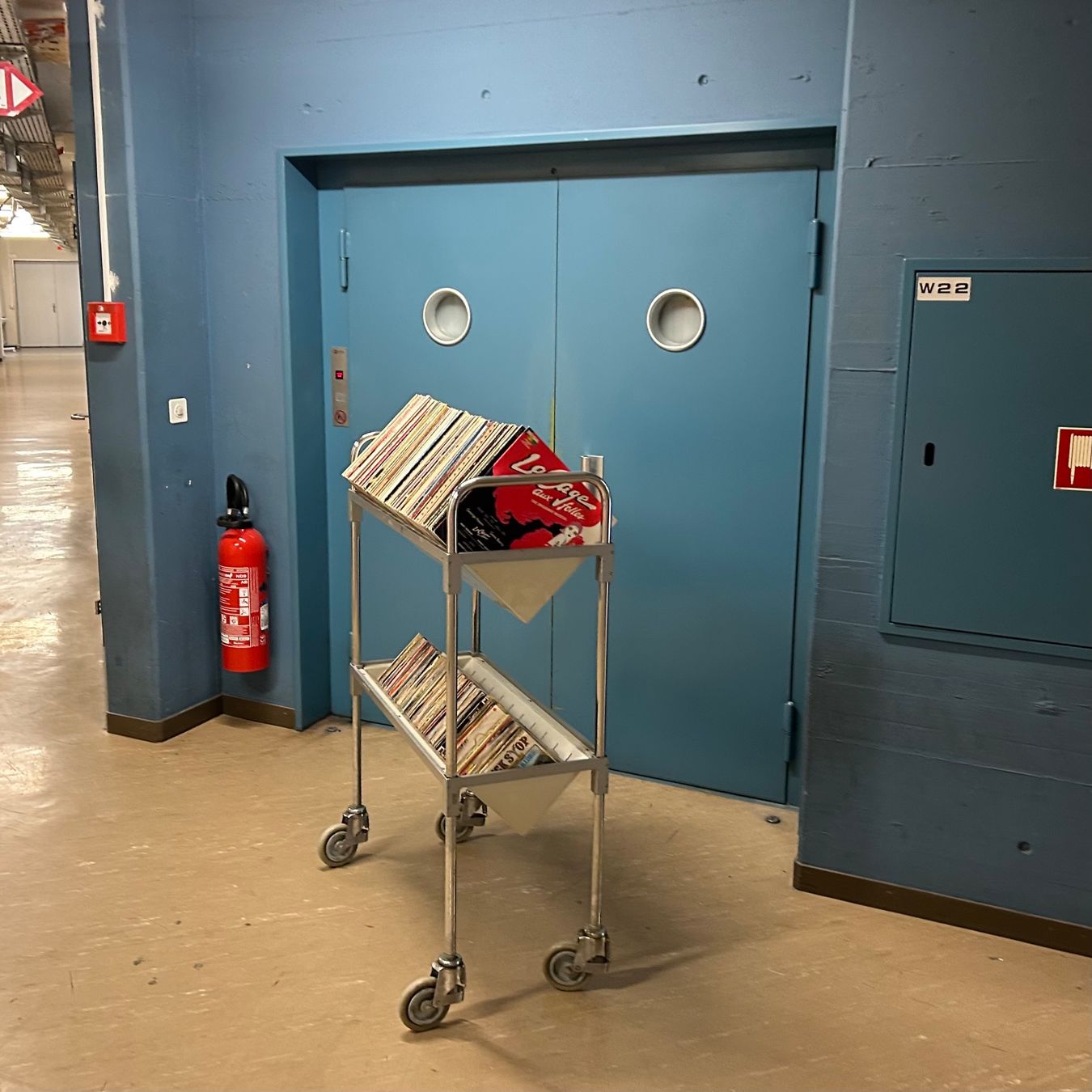 Valises & Sacs: Schallplatten Transportwagen ohne Schallplatten – D'occasion à Zürich par LuZ_8005 1