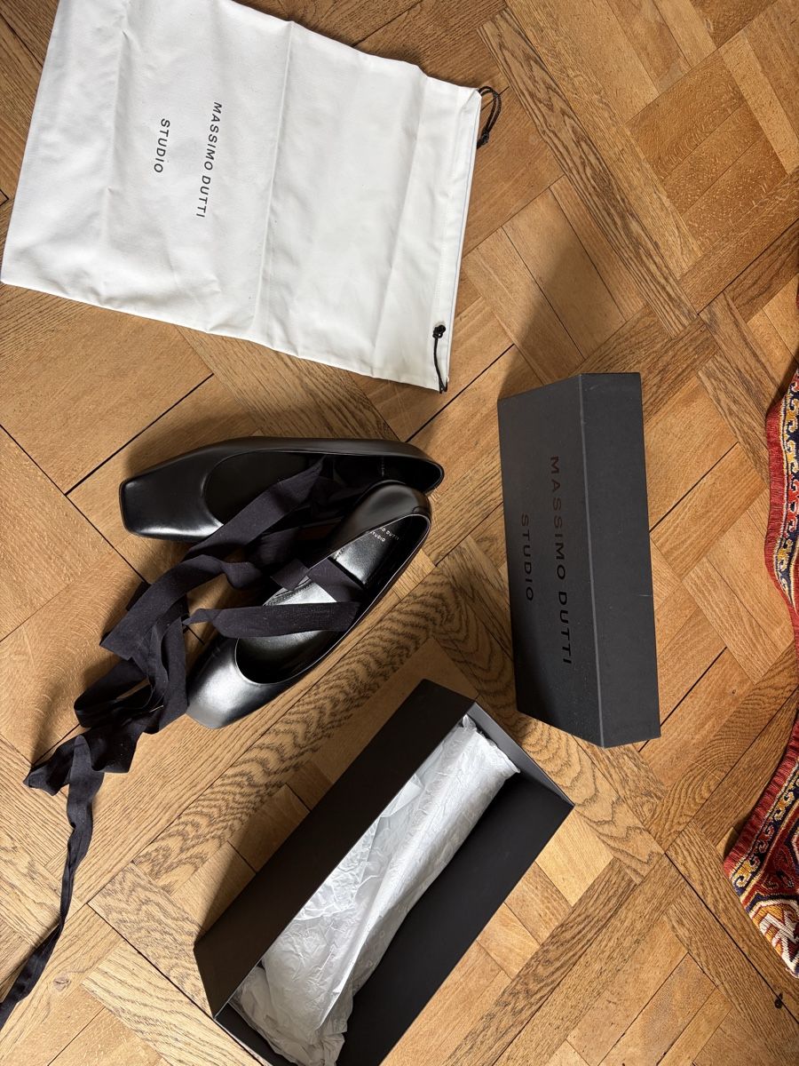 Massimo Dutti Scarpe da donna: Ballerinas Massimo Dutti Studio schwarz Grösse 40 – Nuovo e nell'imballaggio originale da Zürich venduto da Keinplan 2
