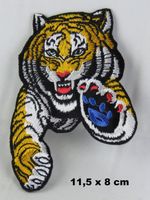 TIGER - Aufnäher - Aufbügler - Stickerei - 11.5x8cm