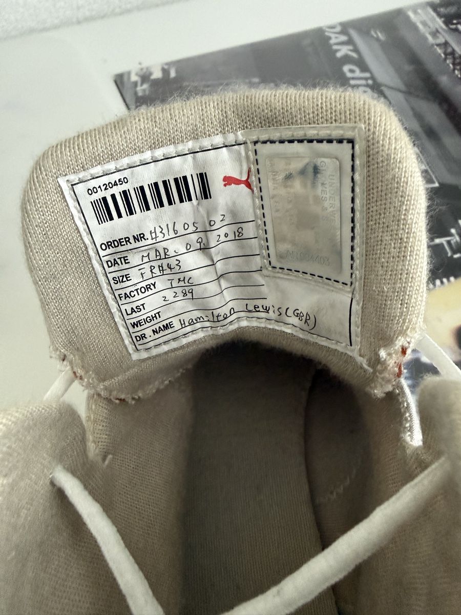 Scarpe da uomo: Lewis Hamilton Rennschuh – Usato da Wängi venduto da Hami22 6
