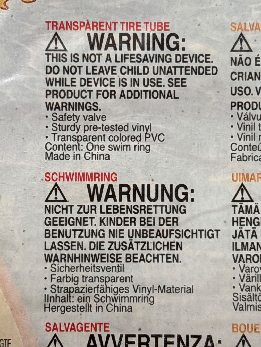 Salvagente: Schwimmring "Surf and Fun" 51cm NEU Sofortkauf – Nuovo e nell'imballaggio originale da Genève venduto da Livsonman 2