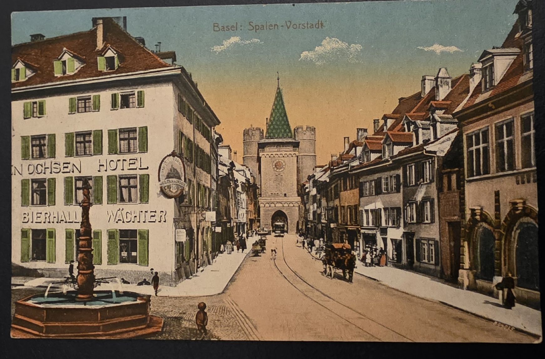 Cartes postales: Ansichtskarte Basel ( Hotel )  – D'occasion à Bern par Kocholo