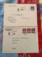 1935/36 R - Belege von Thusis/ Ems - Chur Ankunftstempel