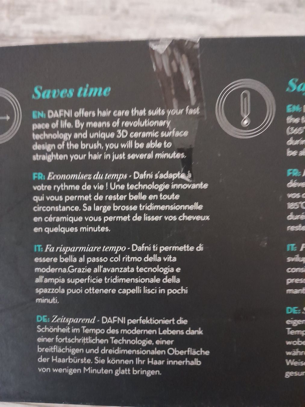 Altro per la cura dei capelli: Dafni Glättbürste – Usato da Zürich venduto da Sustainability 5