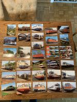 Deutsche Diesel - E - Loks, andere, Bilder- Postkarten 33 St