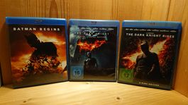 BATMAN THE DARK KNIGHT Trilogie auf Blu-Ray