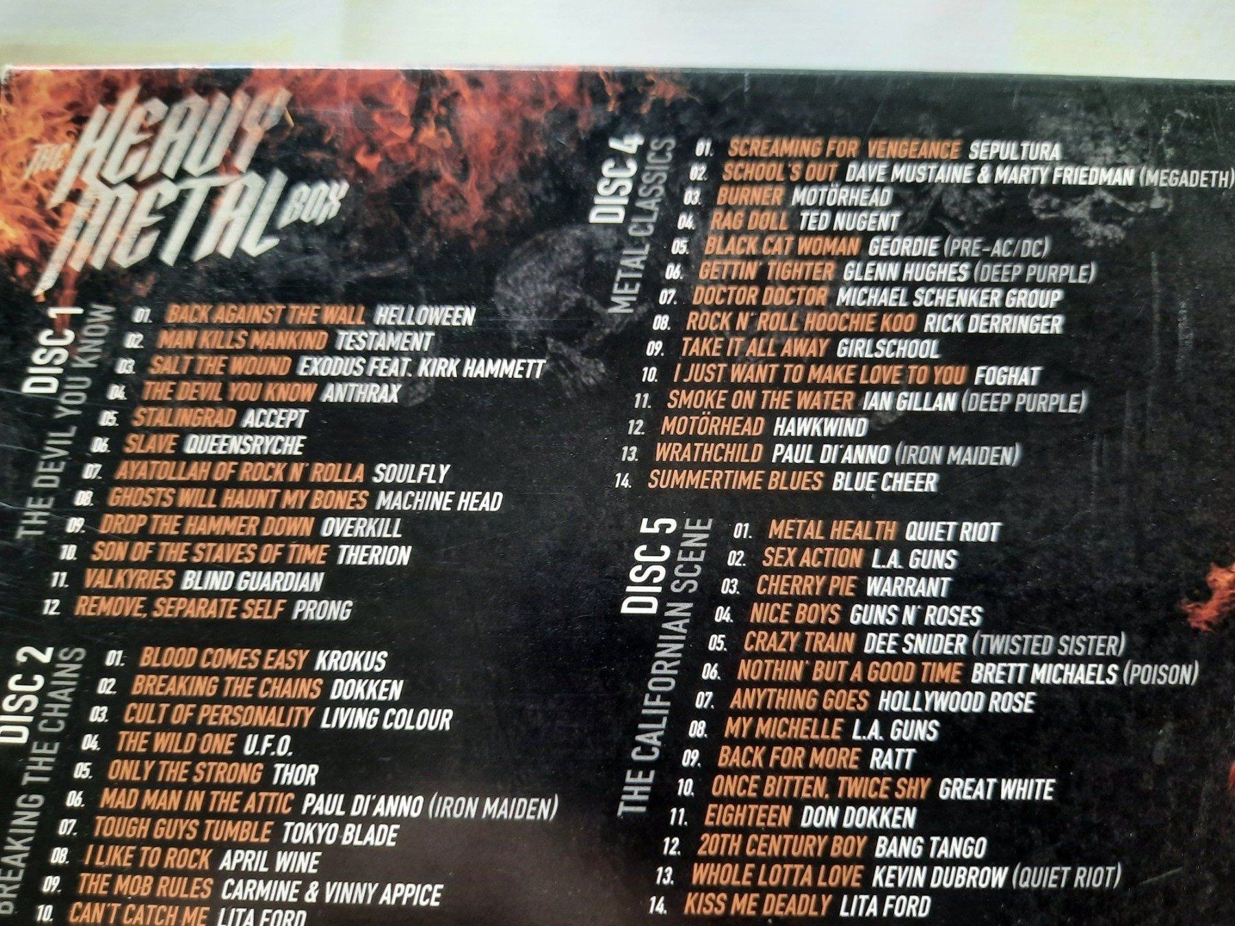 CDs: CD The Heavy Metal box 6 Cds compilation – Gebraucht aus Pully von bro_n52j 6