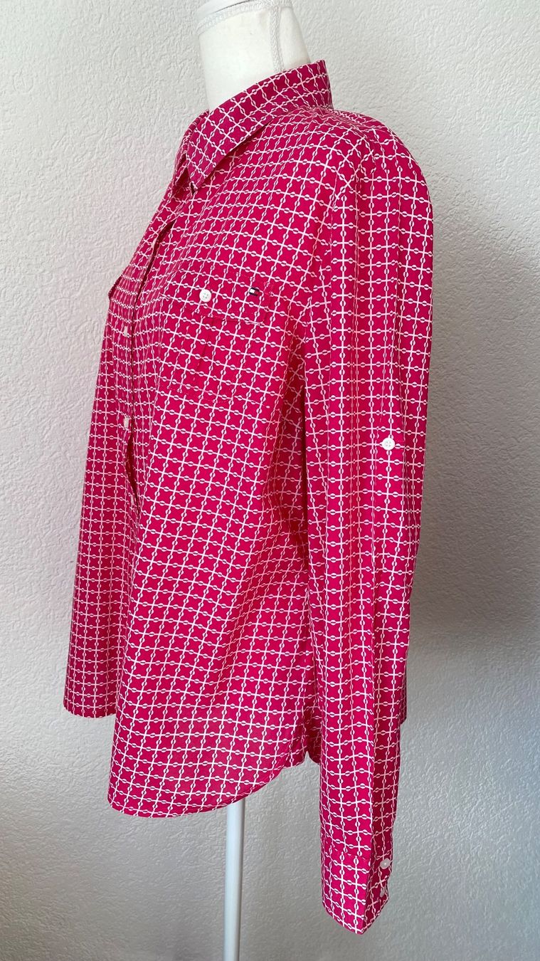 Tommy Hilfiger Blusen: Tommy Hilfiger Hemdbluse Grösse XXL – Gebraucht aus Oberwil BL von Leni-Mischi 2