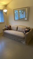Gemütliches 3-Sitzer Sofa in Beige, L:213cm. Perfekt für den