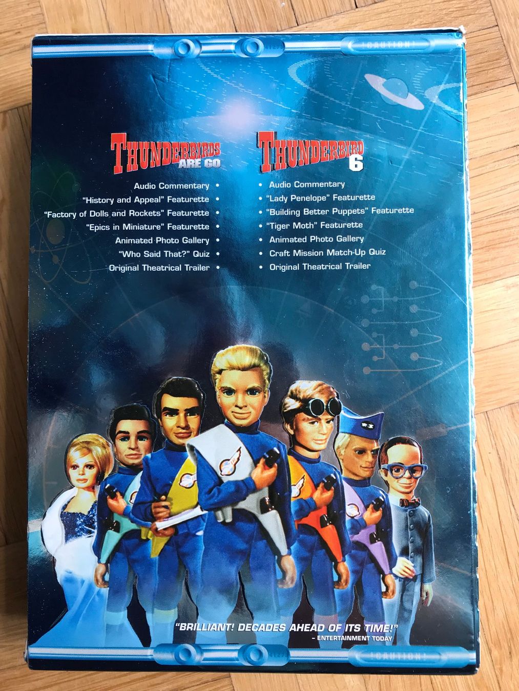 Tutti i DVDs: Thunderbirds - International Rescue Edition Gift Set - DVD – Usato da Zürich venduto da Malcom 8