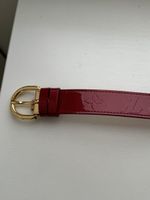 Louis Vuitton Vernis Belt Red Gr. 80/32