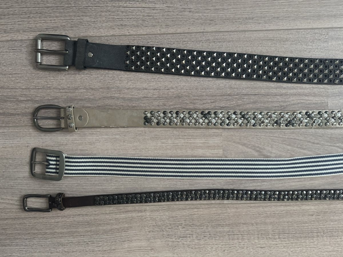 Cinture: 4 Stk. Damen Gürtel Set Gr. 85 – Usato da Bonstetten venduto da MJ45 1
