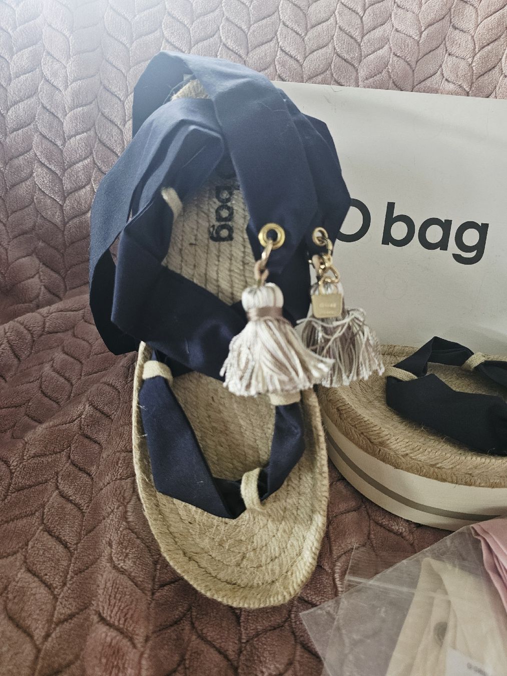 Obag Scarpe da donna: Neue Obag Plateau Sandalen Gr. 37 – Nuovo e nell'imballaggio originale da Lachen SZ venduto da 19pat83 1