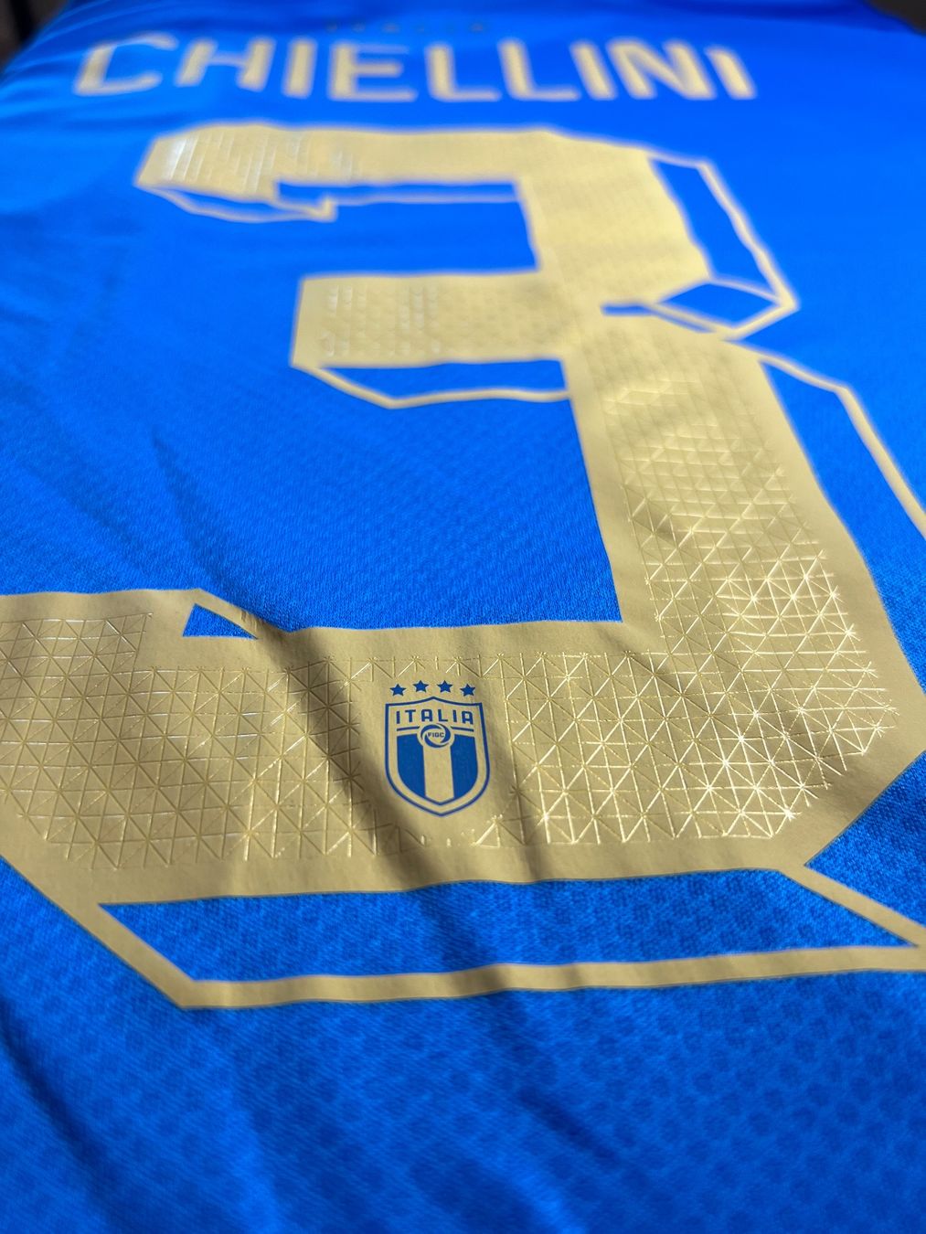 Puma Canottiere & Pantaloni: #3 CHIELLINI ITALY TRIKOT NEU – Nuovo e nell'imballaggio originale da Lüchingen venduto da Jersey_Time 2