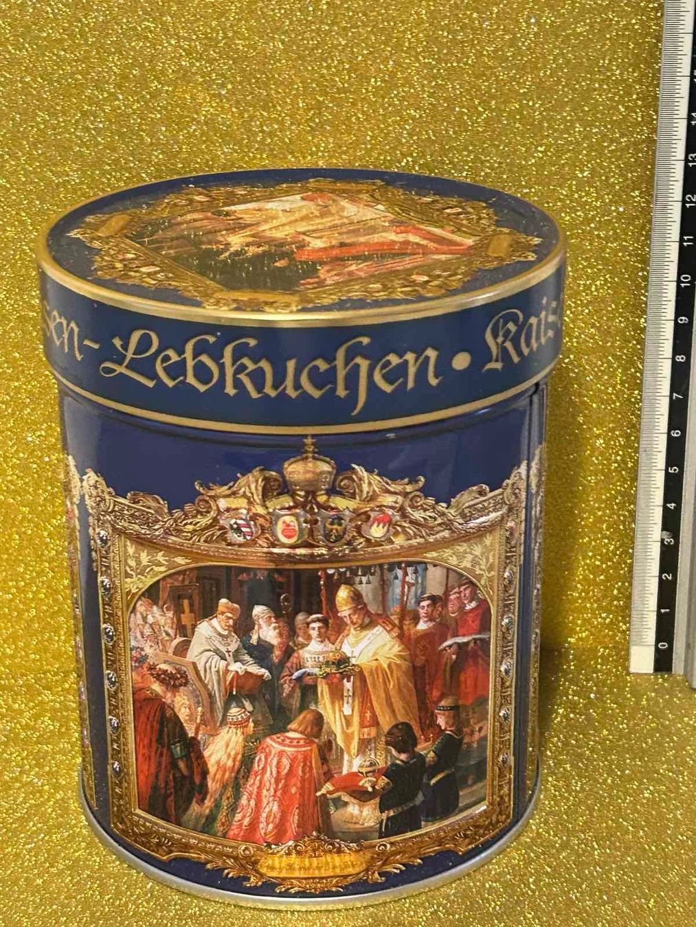 Tutte le decorazioni: Schöne Vintage Blechdose – Usato da Wil SG venduto da Nvik