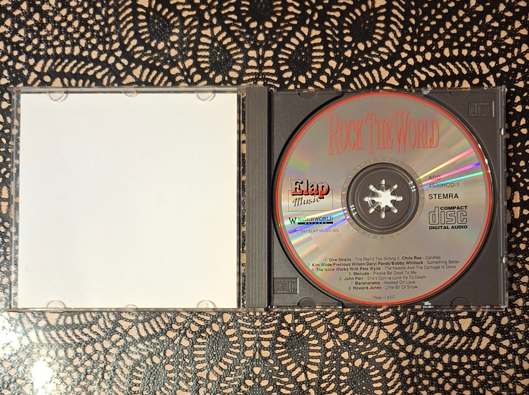 CD: Rock The World Vol.1, CD Hit Compilation Sampler 1985 – Usato da Schönenberg TG venduto da breiti12 2