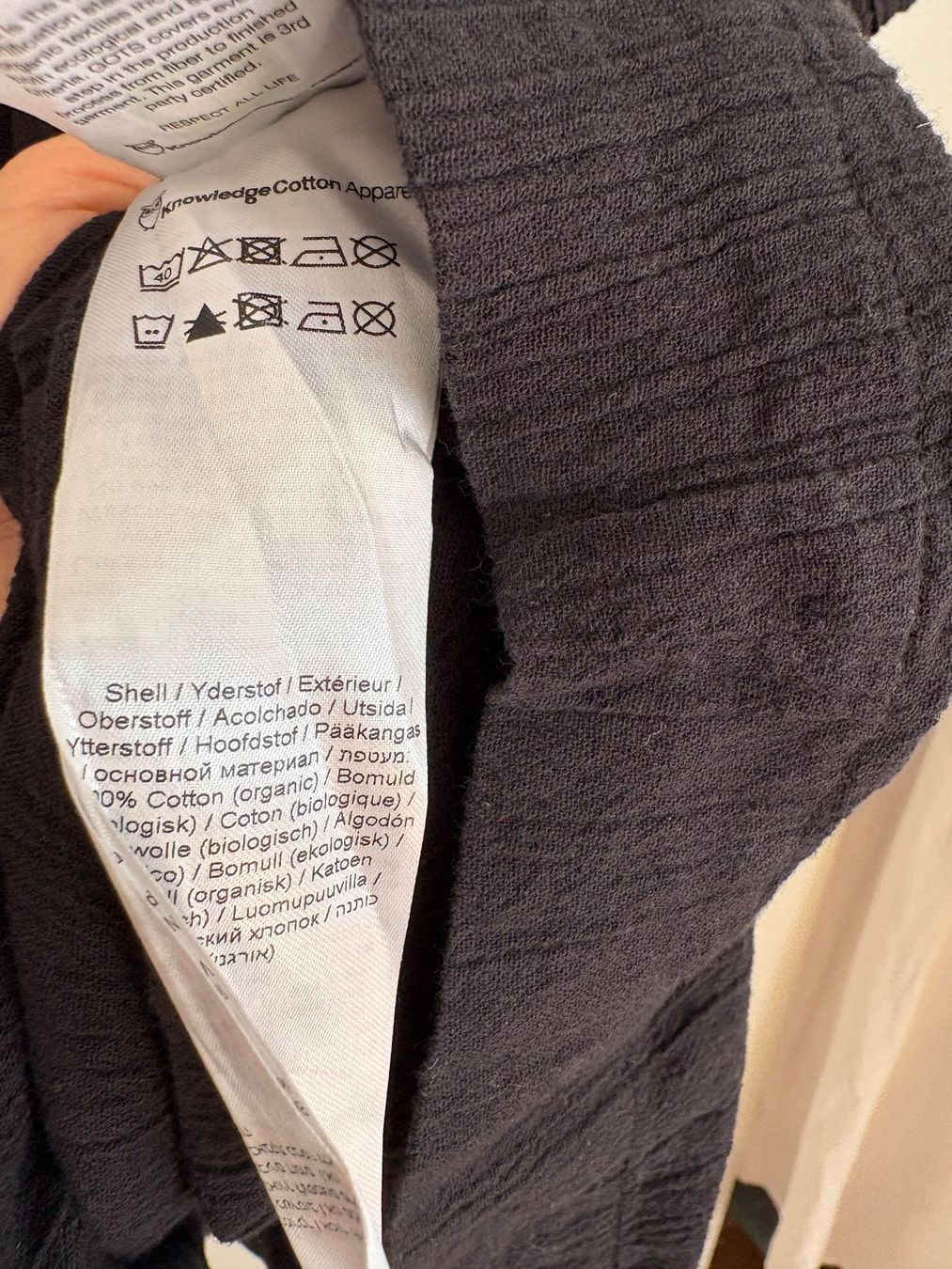 Vestiti: Knowledge Cotton Apparel - Lockeres Kleid Baumwolle – Usato da Zürich venduto da triangular 7
