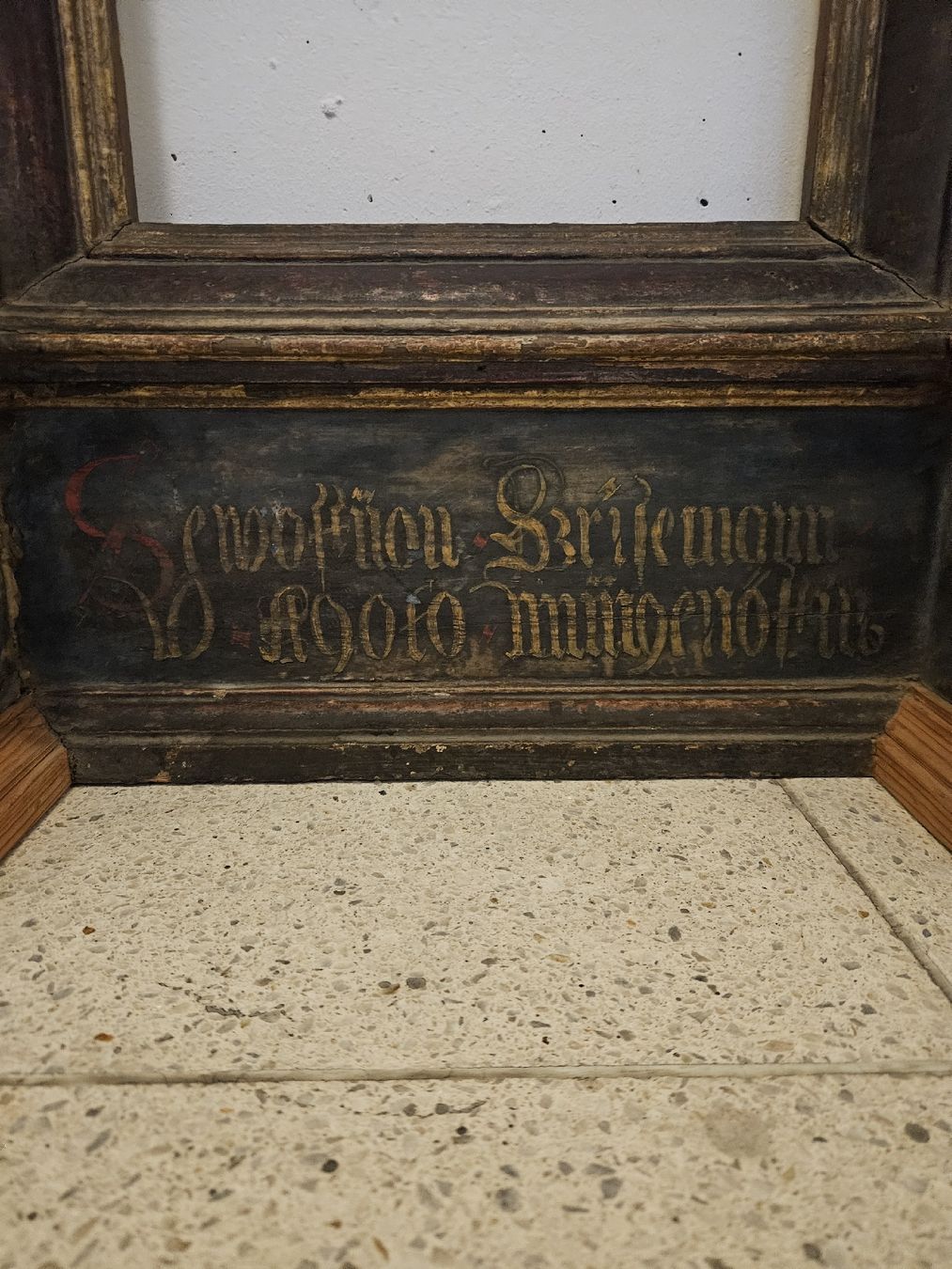 Skulpturen & Statuen: gemälde skulptur 1680 appenzell – Defekt aus Schwellbrunn von Omega-alpha 2